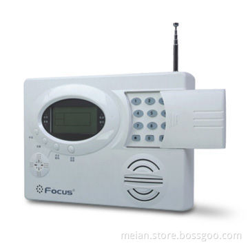 Wireless Intruder Alarm with Control Panel, Digital Keypad and Large LCD Screen Display